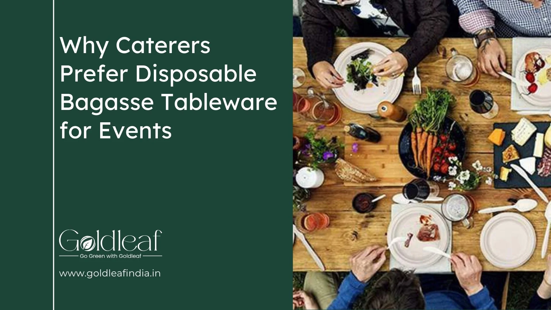 Why Caterers Prefer Disposable Bagasse Tableware for Events